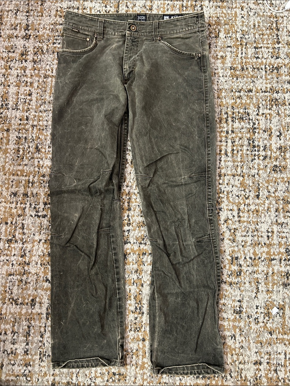 Kuhl Men's Straight-Leg Jeans in Olive